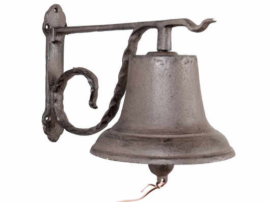 Cloche en fonte antique GM