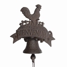 Cloche de porte fonte bienvenue