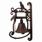 Cloche de porte d'entrée oiseau