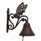 Cloche clochette de porte fonte