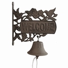 Cloche enseigne en fonte