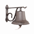 Cloche en fonte antique M